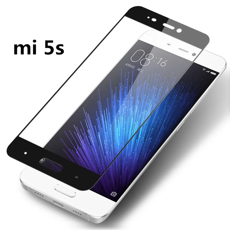 Закаленное стекло с полным покрытием для Xiaomi Mi5S Mi защитная пленка экрана