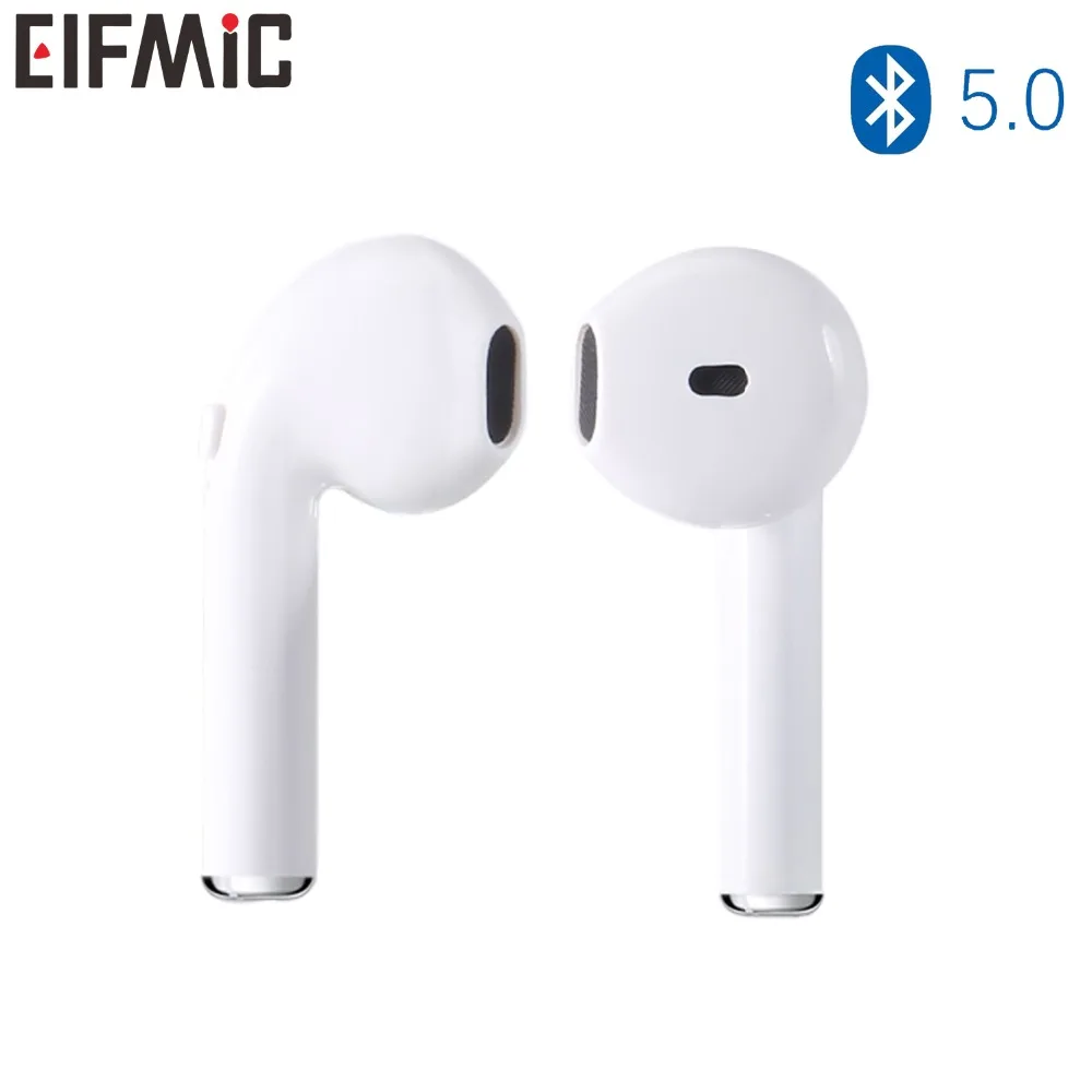 Wholesale ELFMIC TWS Bluetooth 5.0 in-Ear Earbud Earphones Stereo Sound Noise Canceling Mini Wireless Headsets for iPhone xiaomi |