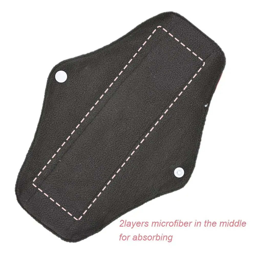 1 шт. многоразовые подушечки с цветочным принтом для менструального цикла