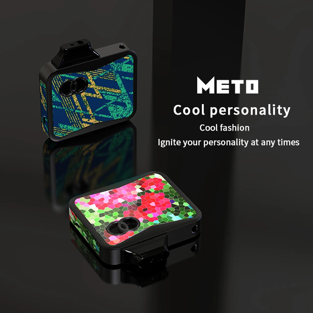 Vape Pod kit SMY METO Starter Kit 650 мАч встроенный аккумулятор и 1 5 мл электронная сигарета