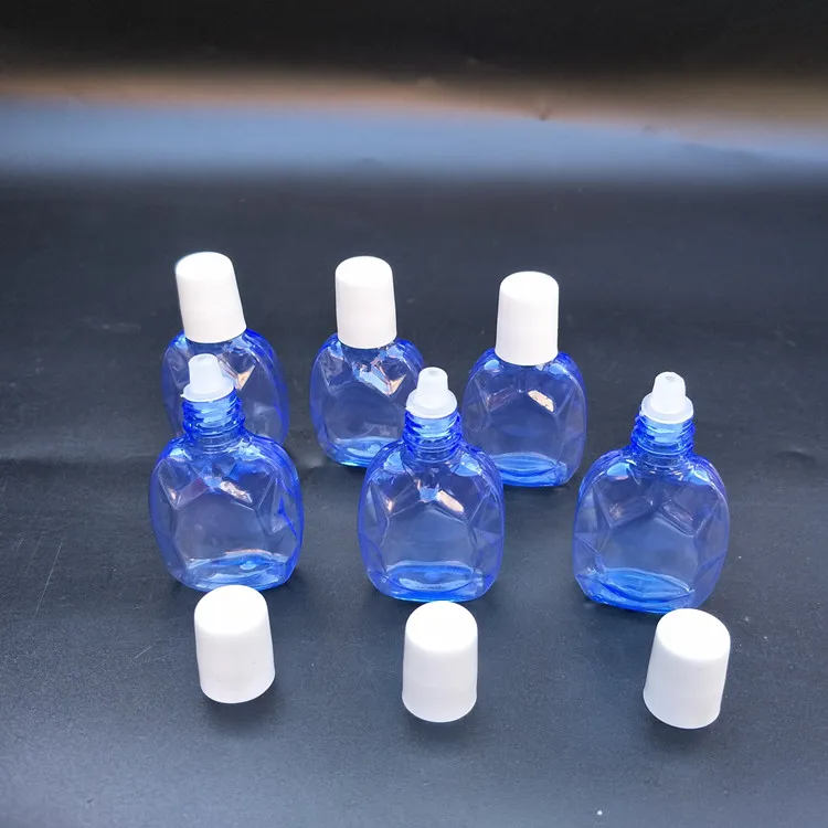 10 мл сапфировый синий прозрачный пластиковый флакон для капель глаз новый стиль