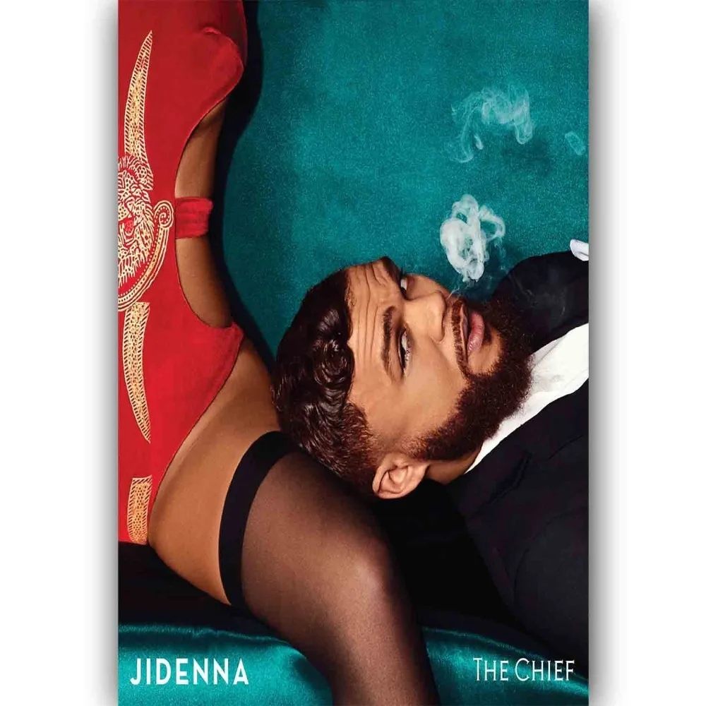 Новинка Jidenna Бэмби поп DJ музыкальная звезда на заказ Шелковый художественный