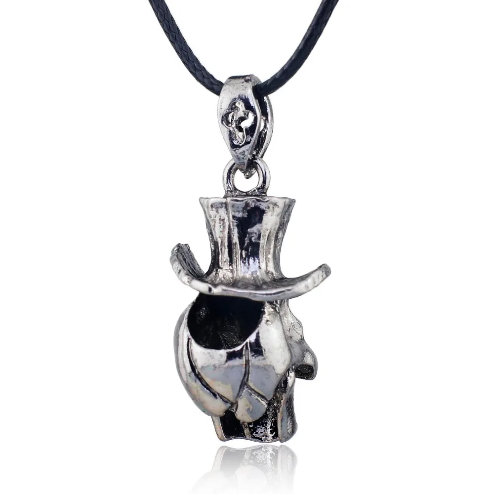 Мужская Панк подвеска Dormon X507 из нержавеющей стали с кожаной цепочкой|chain pendant|leather