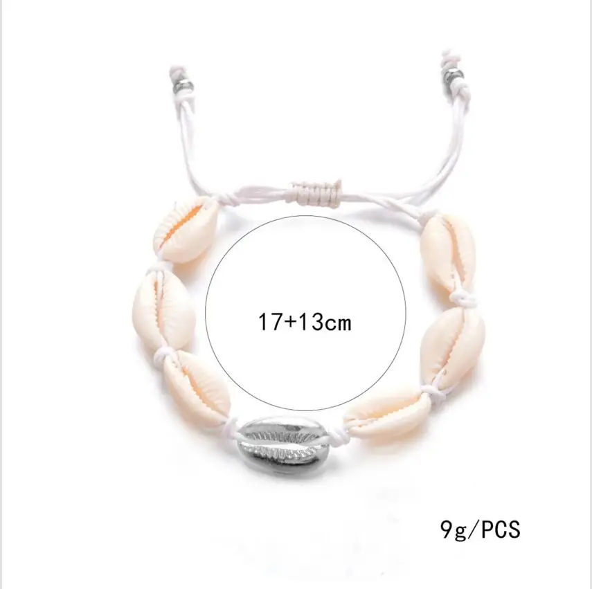 Браслеты на ногу женские в стиле бохо анклеты с подвесками богемном для девушек