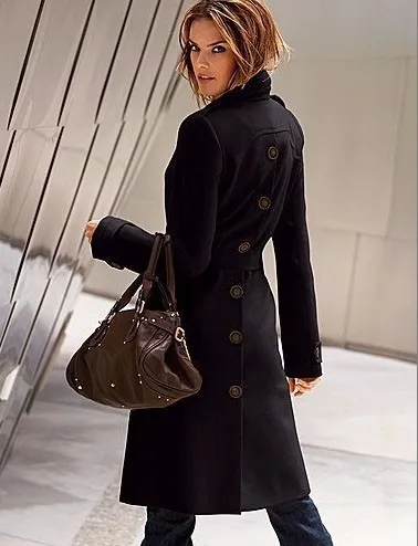 Женский длинный кашемировый тренчкот длинное кашемировое пальто с разноцветным