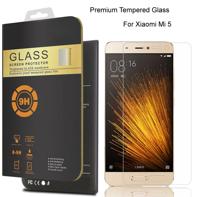 Для Xiaomi Redmi Note 2 3 4 Note3 Премиум Закаленное стекло пленка ЖК экран протектор для Mi 5 4i