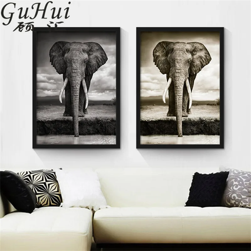 Современная черная белая фотография в африканском стиле | Дом и сад