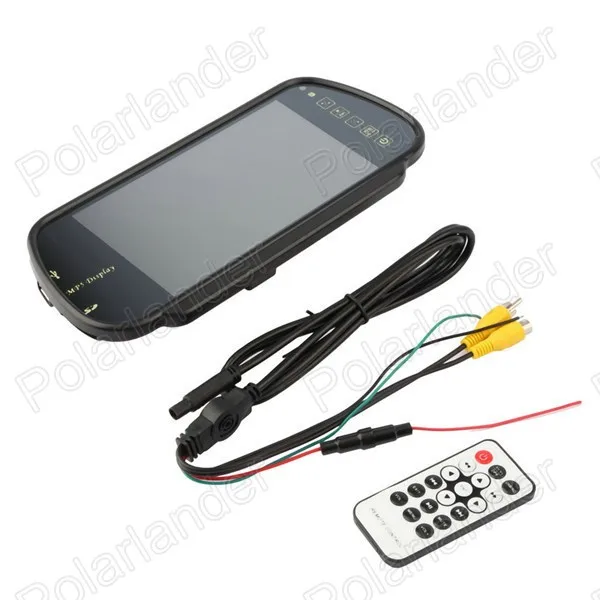 7-дюймовый цветной TFT ЖК-дисплей автомобильный монитор зеркала заднего вида