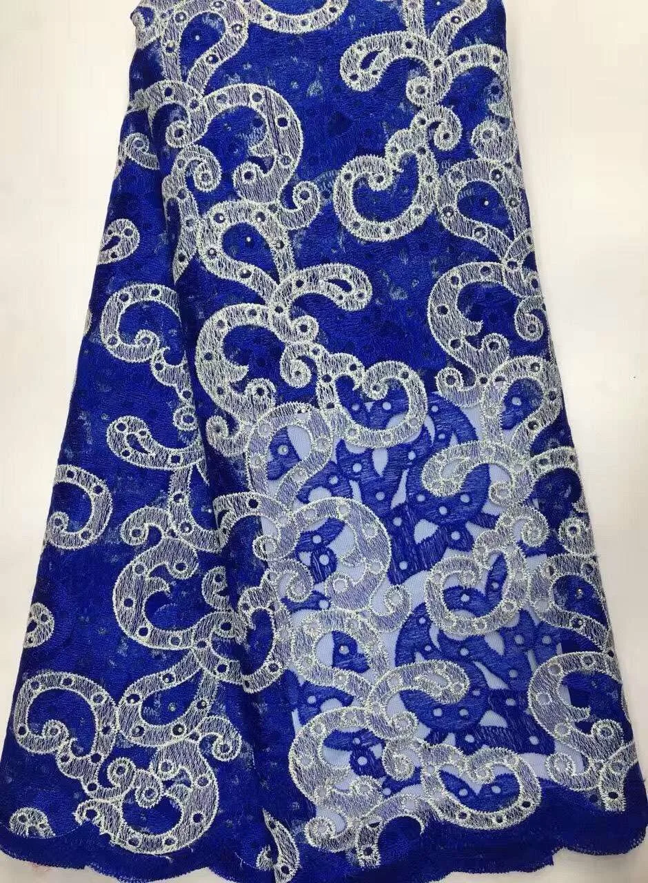 Newest Arrival Beautiful French Sequins Lace Fabric Fashionable Bright African for Party Dress D992 | Дом и сад