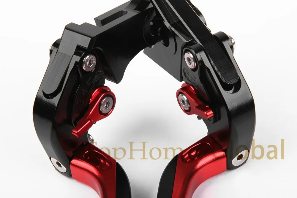 Складные Выдвижные рычаги тормоза для Honda CBR600F F2 F3 F4 F4i 1987 2007 CNC красный 88 89 90 91 92 93 94
