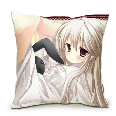 Аниме Re: Zero kara Hajimeru Isekai Seikatsu Rem 45x45 см квадратная подушка с наполнителем украшение