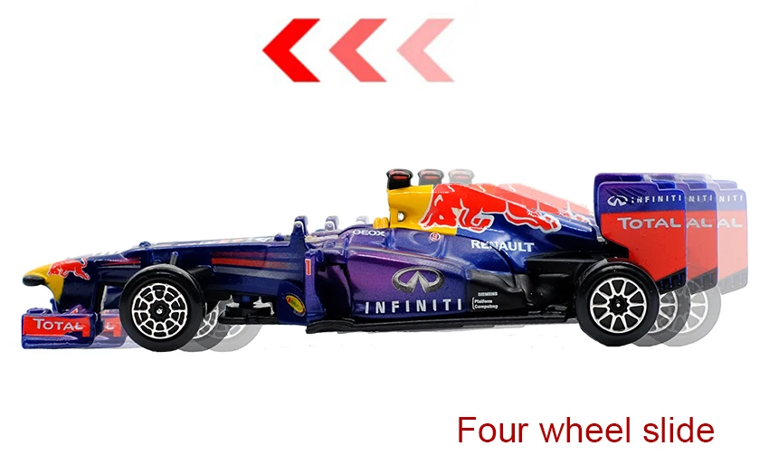 MAISTO 1:43 Burago Inifiniti RedBull Racing RB9 F1 модель четыре колеса горка игрушка для детей подарки коллекция игрушек