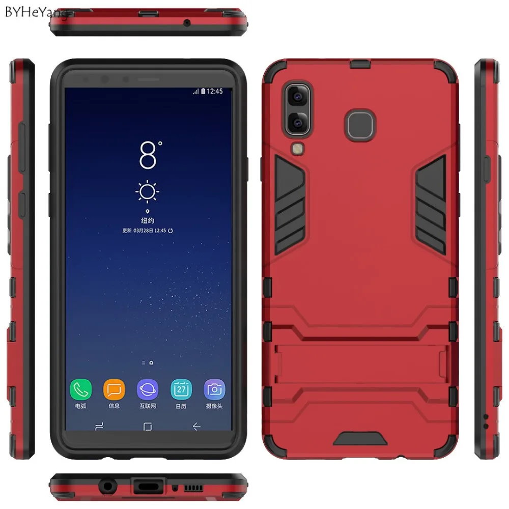 Чехол BYHeYang для Samsung Galaxy A9 Star жесткий прочный гибридный защитный чехол тонкая