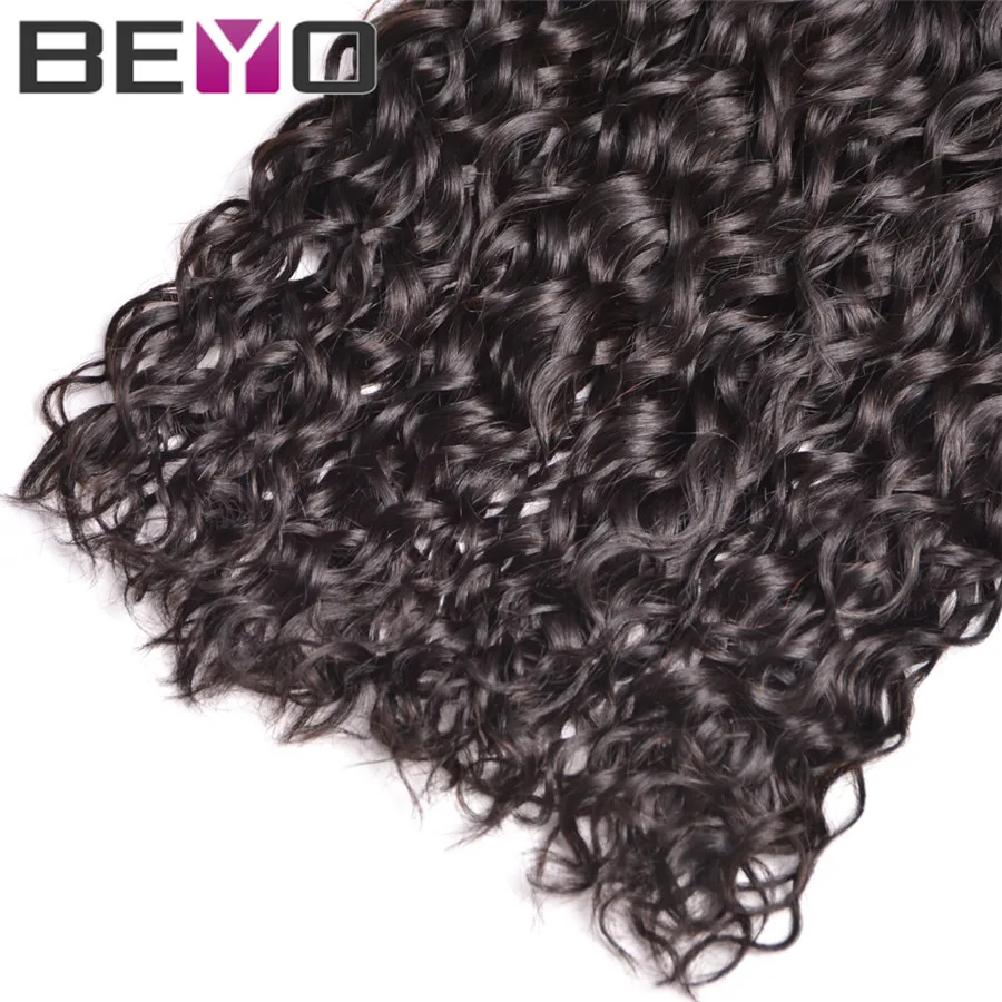 8A Malaysian Virgin Hair Natural Wave 4 Bundles Top Curly Mink Human Weave |
