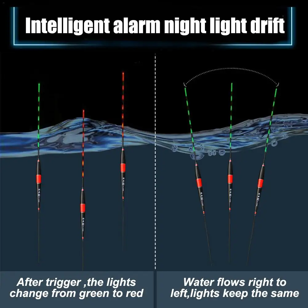 Умный поплавок для рыбалки сигнализация укуса приманка рыбы светодиодная