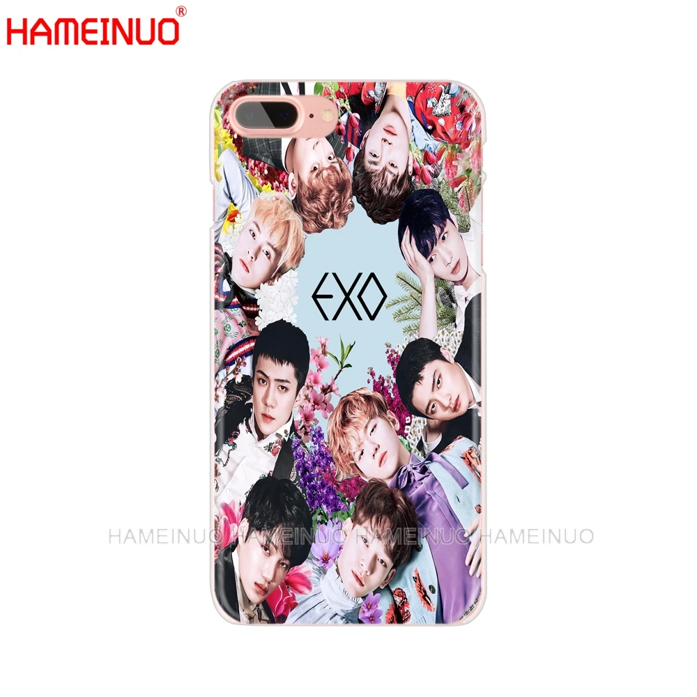 HAMEINUO Kpop exo чехол для сотового телефона Lucky one iphone X 8 7 6 4 4s 5 5s SE 5c 6s plus | Мобильные