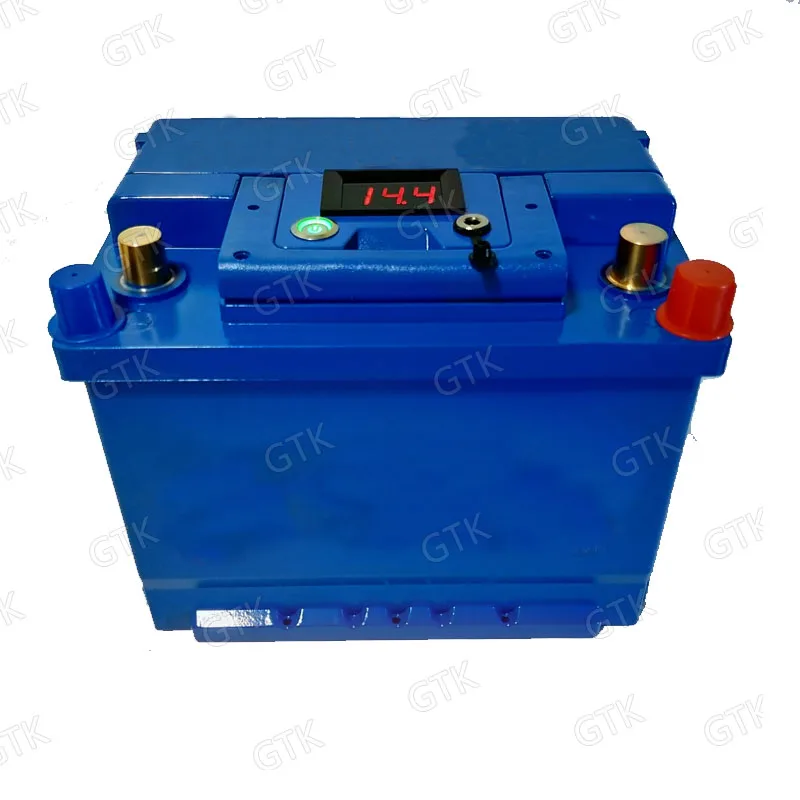 GTK литиевая батарея 12V 50AH lifepo4 BMS 4S 12,8 V батарея глубокого цикла 26650 для гольф-кары RV динамик туристический прицеп+ 5A зарядное устройство