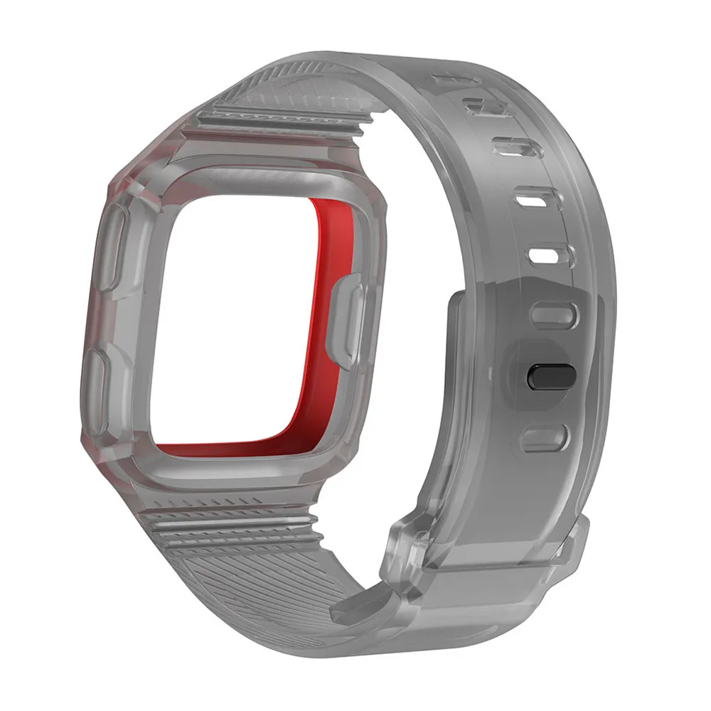 Новое поступление для Fitbit Versa наручный ремешок Смарт часы с корпусом защитный