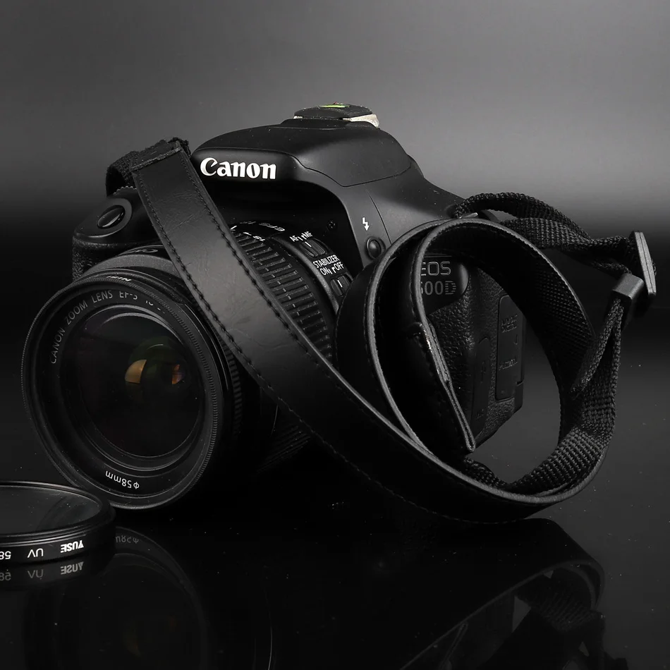 Ремень из ПУ кожи для камеры наплечный шейный ремень Panasonic Lumix DMC GX85 GX80 LX100 LZ35 FZ72 FZ45