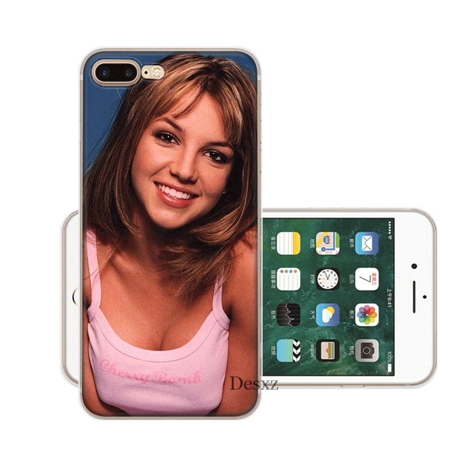 Чехол для мобильного телефона Бритни Спирс iPhone 7 8 6 6s Plus 11 Pro X XS Max XR 5 5S SE |