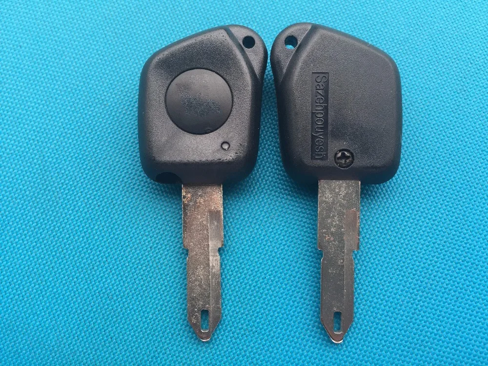 Для Peugeot 106 205 206 306 405 406 1 кнопки дистанционного ключа Fob чехол Shell чистое нерезаное