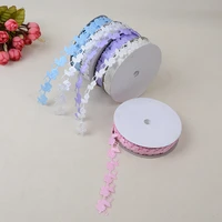 openwork lace craft lace ribbon webbing accessories 1 8 cm 20 yards embossed polyester sideband clothing shoes home accessories