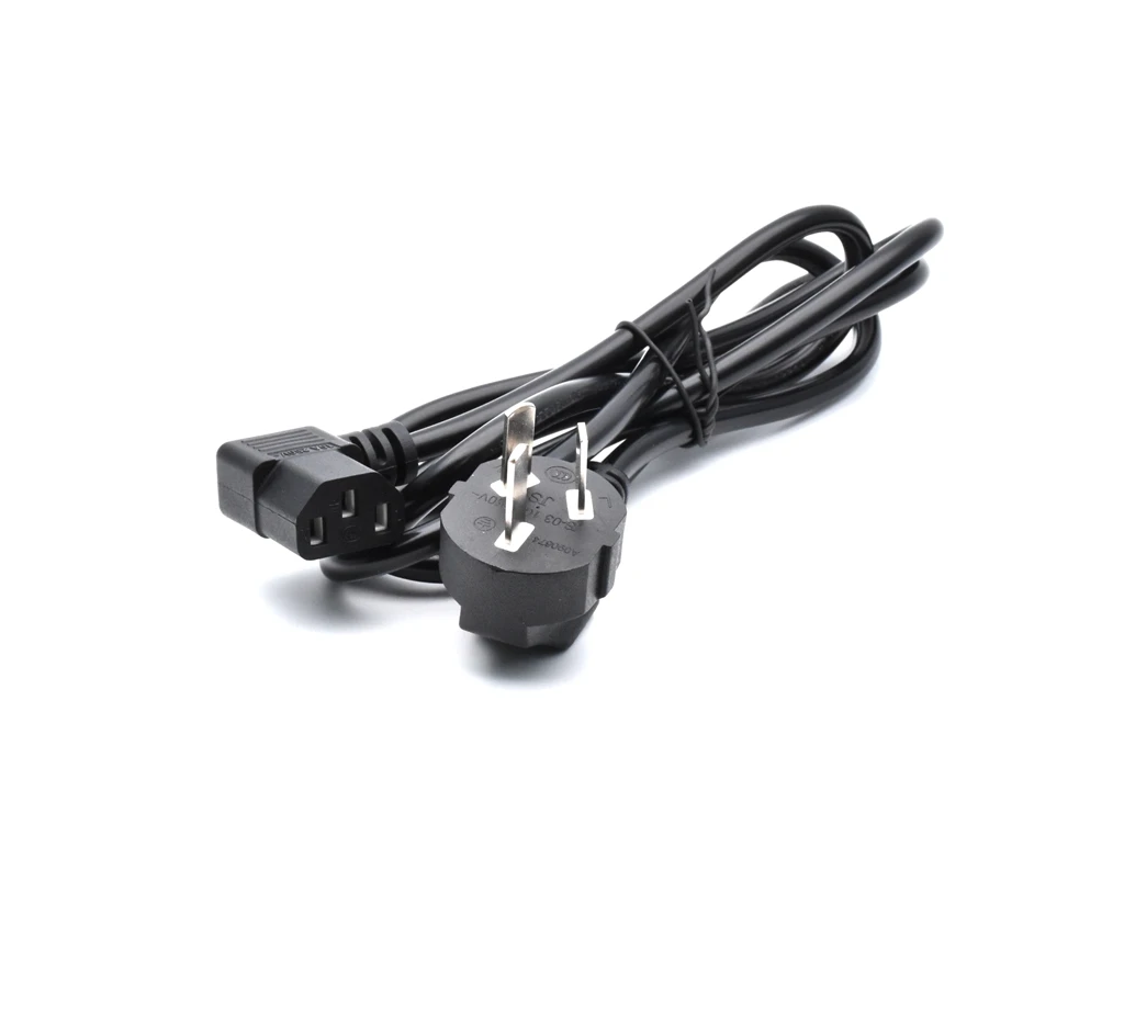 Angled Right AU PDU UPS шнур питания переменного тока, Австралия 3Pin штекер для IEC 320 C13 прямоугольный кабель адаптера питания для электрического чайника - Цвет: Angled Right