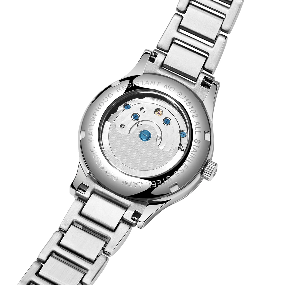 Reloj Mujer GUANQIN часы женские Автоматические турбийон платье Лидирующий бренд известный механические часы водонепроницаемые bayan kol saati
