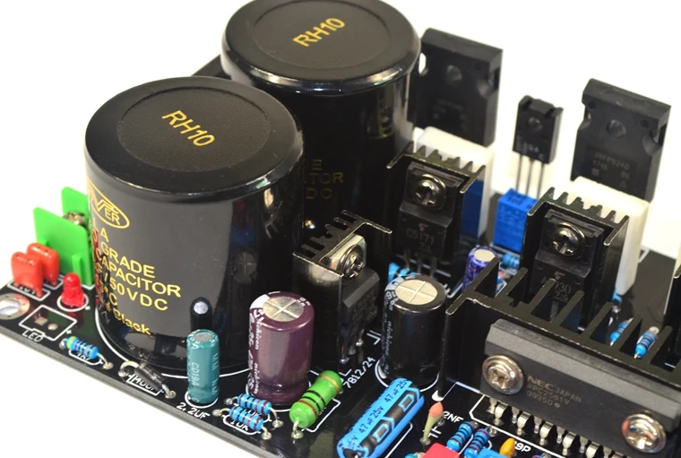 Плата усилителя мощности с транзистором IRF240 для super LM3886 TDA7293/TDA7294 регулируемый