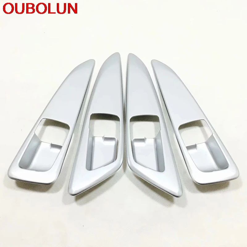 OUBOLUN для Mitsubishi Eclipse Cross 2017 2018 2019 дверной подлокотник оконные пороги литье крышки