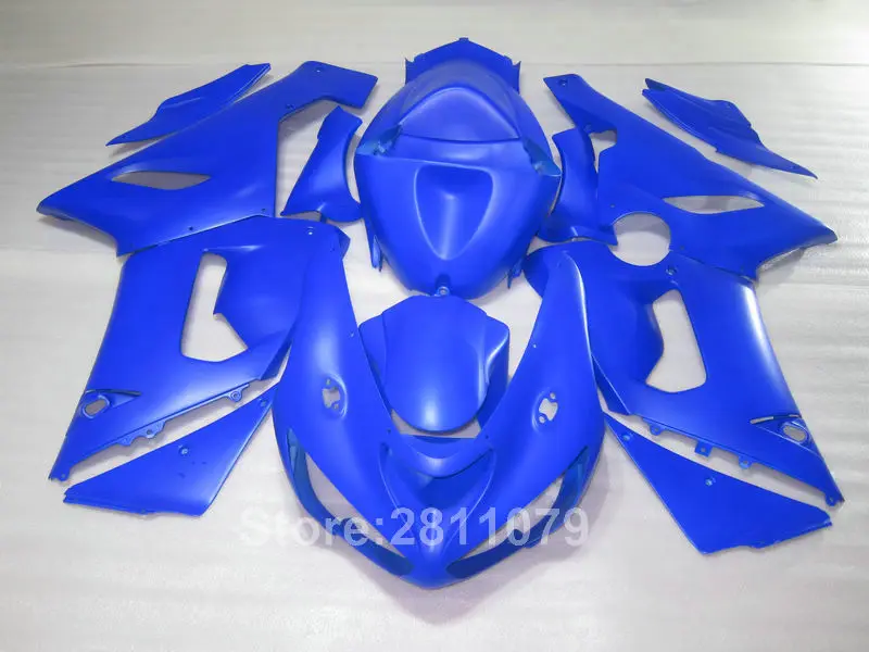 Набор обтекателей для Kawasaki Ninja ZX6R 05 06 blue Обтекатели 2005 2006 KY01|fairing kit|zx6r 20052005 zx6r |