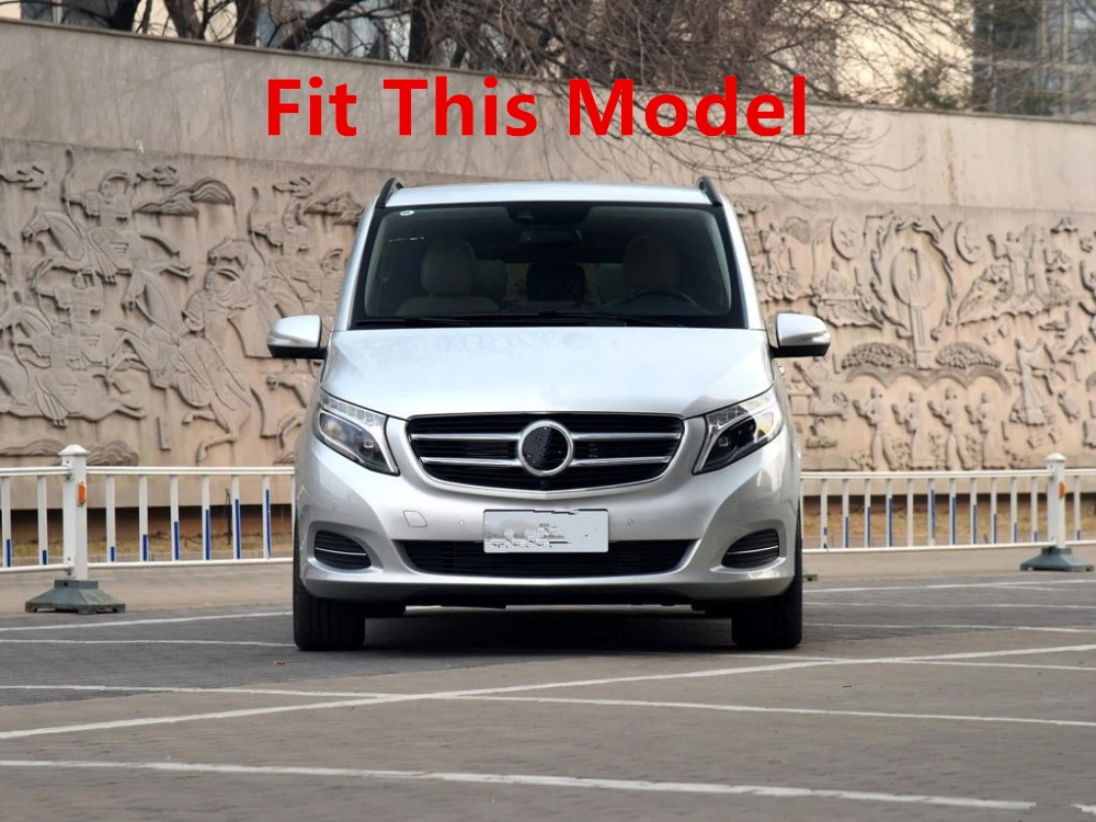 Для Mercedes BENZ V класс Metris Viano Metris W447- автомобильный порог потертости шаг протектор Крышка отделка нержавеющая сталь