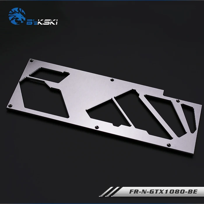 Задняя панель графической карты Bykski для NVIDIA TITANX GTX1080 1070 красный серебристый синий