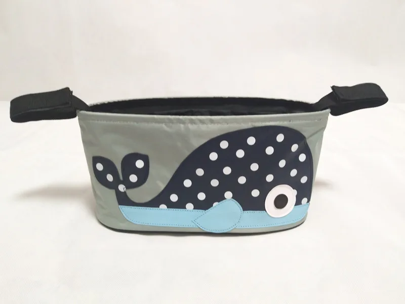 whale Детская коляска, органайзер, сумка, корзина, g, подвесная сумка для хранения, для коляски, сумка для мам, аксессуары для коляски, сумка для подгузников - Цвет: whale