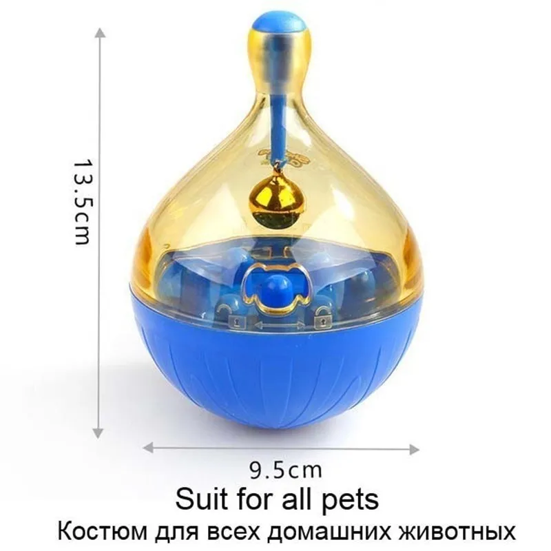 D Интерактивная игрушка для кошек IQ Treat Ball умнее игрушки для домашних животных пищевой шар диспенсер для еды для кошек игровые мячи принадлежности для домашних животных - Цвет: D