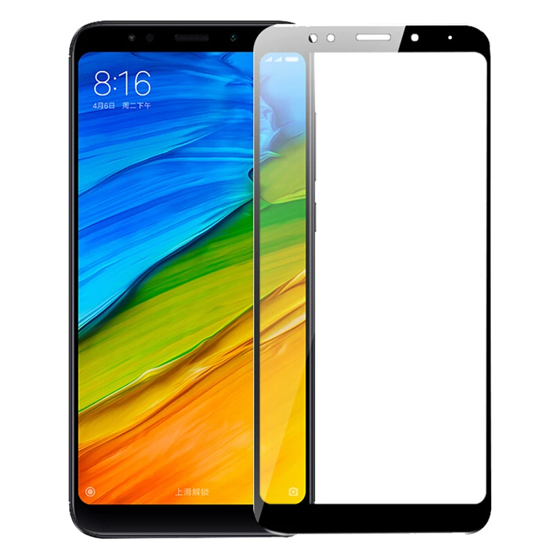 Стекло для экрана Xiaomi Redmi 6 6a 5 plus Защитная пленка 4X 4A 5a Note 5Pro pro с полным