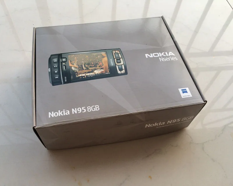 Мобильный телефон NOKIA N95 8GB 3G 5MP Wifi GPS 2,8 ''экран GSM разблокированный смартфон русская клавиатура арабская клавиатура