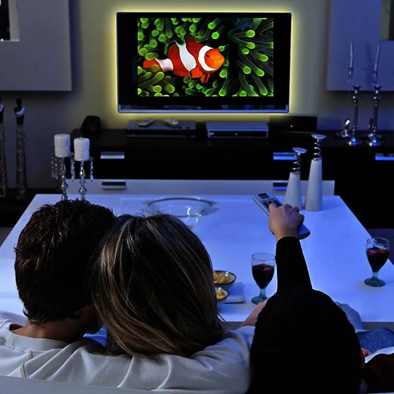 5 в USB кабель Зарядное устройство источник питания Светодиодная лента 5050 2835