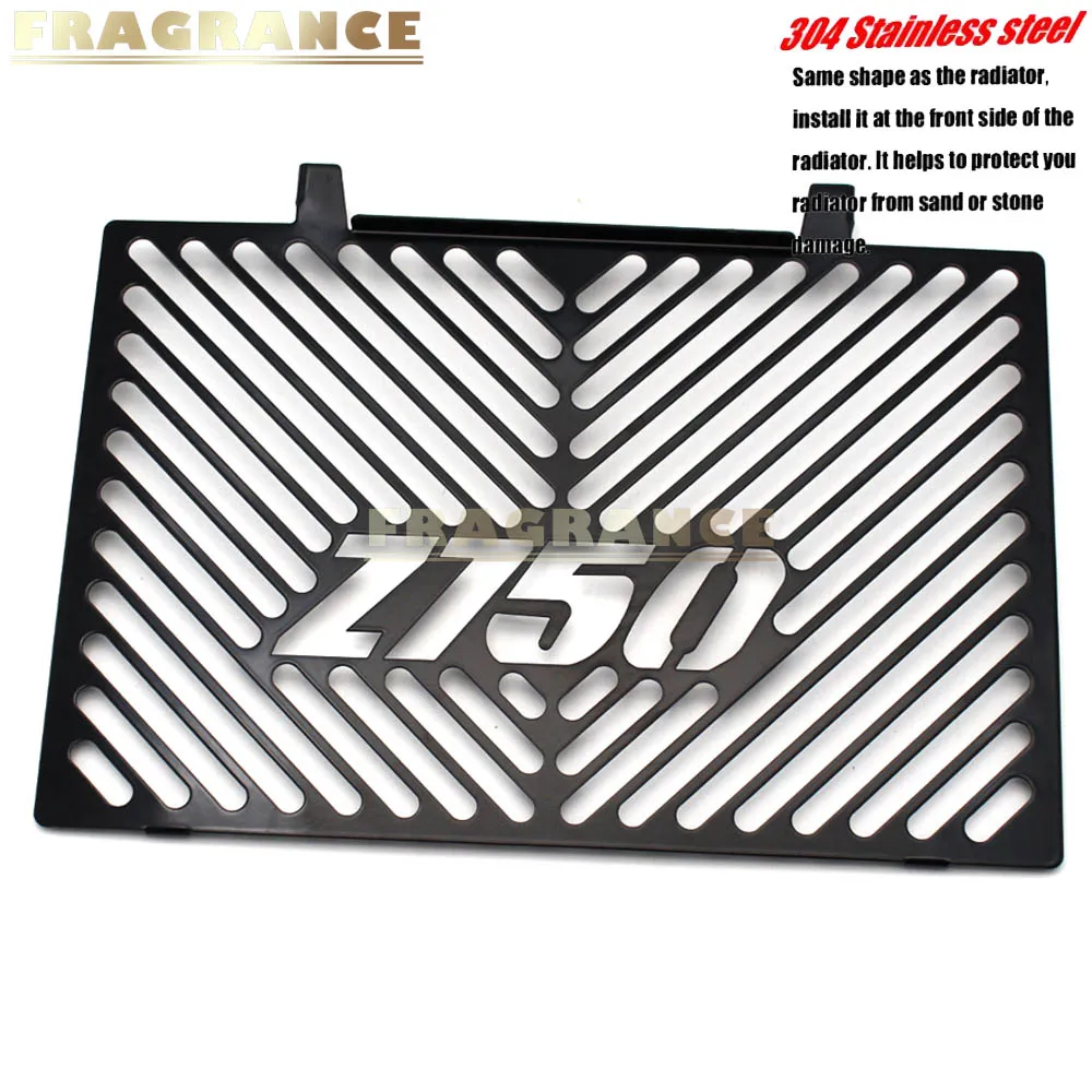 

For Kawasaki Z750 Z 750 2008-2012 2009 2010 2011 Motorcycle Accessories stainless steel Radiator grille guard protection cover
