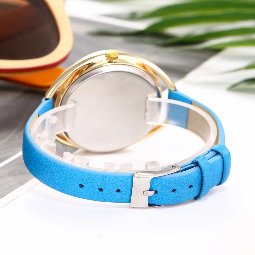 Женские наручные часы Reloj Mujer Shangmeimk 2018 кожаные с бриллиантами женские кристаллами
