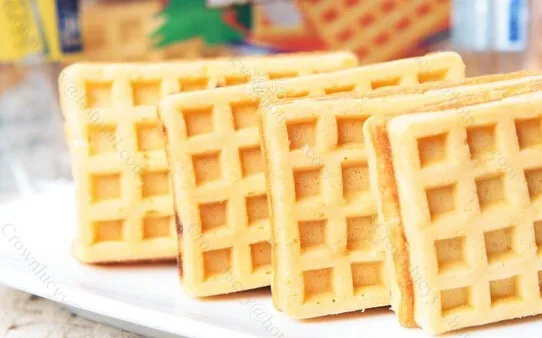 Электрическая квадратная Бельгийская вафельная машина из нержавеющей стали|machine