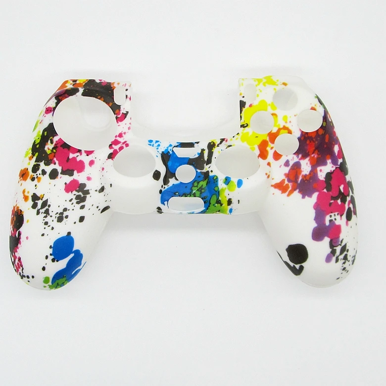 Защитный силиконовый чехол для Sony Play station4 игровой контроллер PS4 аксессуары
