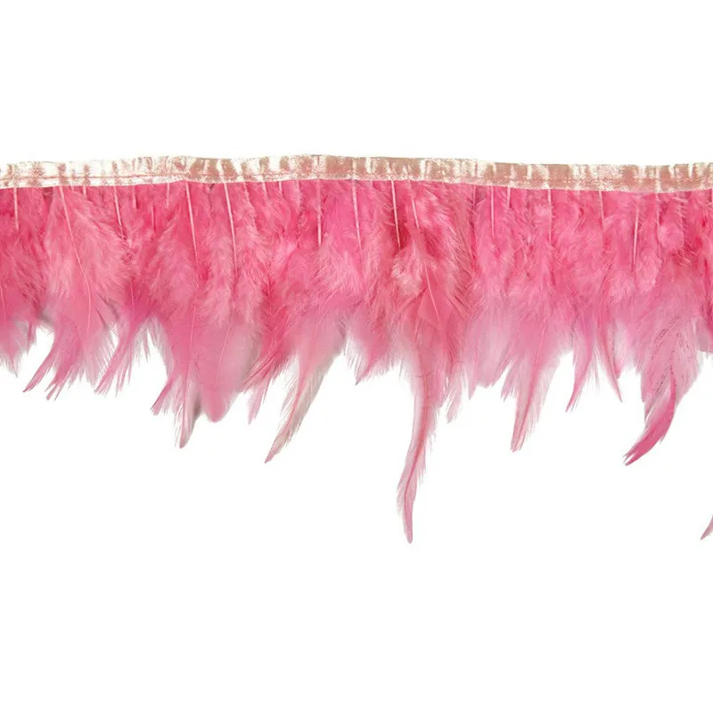 50 см/партия лента из куриных перьев 10 15 см|Перо| |
