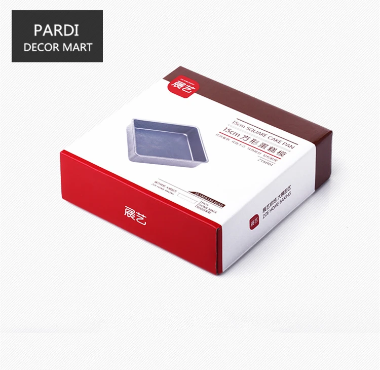 8 дюймов квадратная форма для сырного торта Форма кексов без адгезии высокая