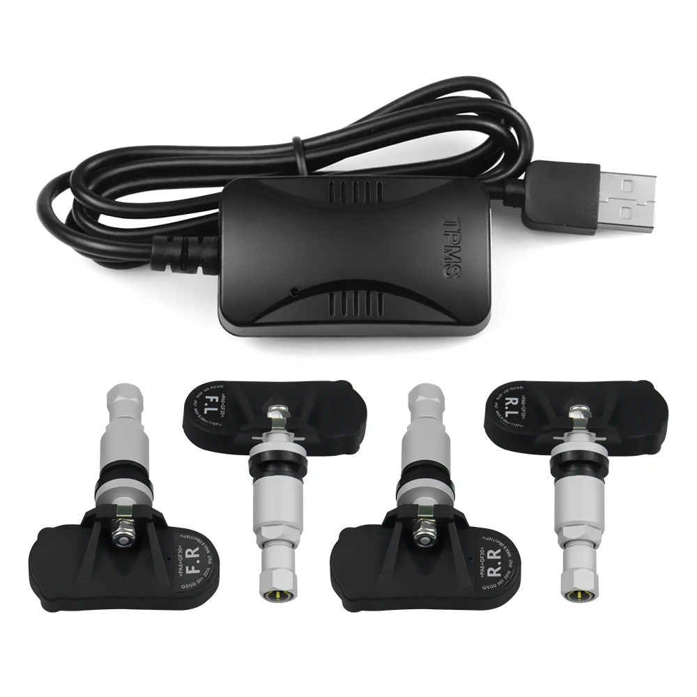 Новейшая Солнечная энергия автомобиля TPMS в режиме реального времени цифровой дисплей сигнализация с шинами давление и система контроля температуры для автоматической безопасности