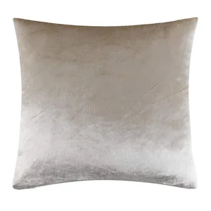 Домашние Декоративные Чехлы для подушек на диван 45х45 цвета слоновой кости, Бархатные чехлы на подушку для диванов 50х50