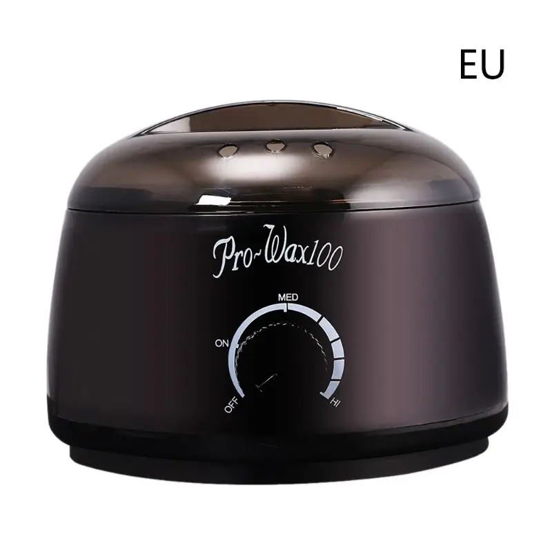 Black-EU 500cc Электрический нагреватель для твердых восковых бобов эпилятор для удаления волос подогреватель гранул мини спа плавильный парафин машина портативный США/ЕС/Великобритания - Цвет: Black-EU