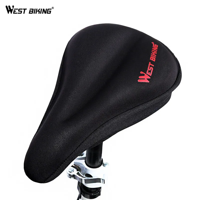 Чехол для велосипедного седла WEST BIKING удобный мягкий чехол из силикагеля