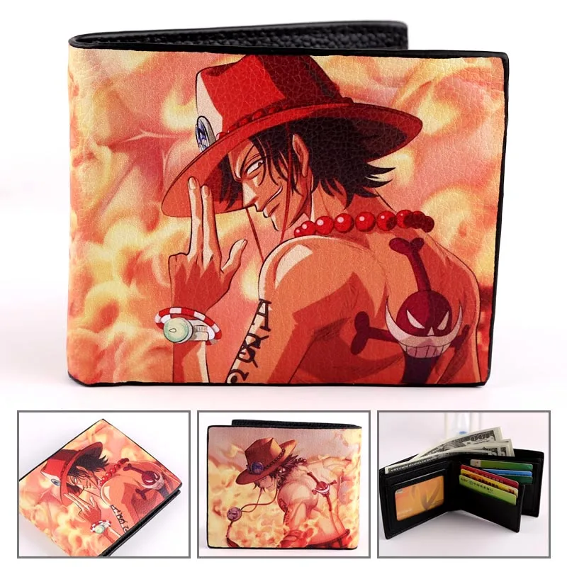 09 33 стиля Аниме Бумажник с изображением персонажей из мультфильма OW Bleach Тоторо цельный Наруто Покемон держатель слой Двойные Короткие Косплей кошелек - Цвет: 09