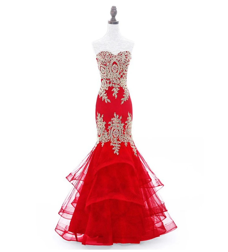 Vestidos de festa vestido longo para casamento 7 цветов золотого кружева Кристалл сексуальное платье подружки невесты в стиле русалки плюс размер